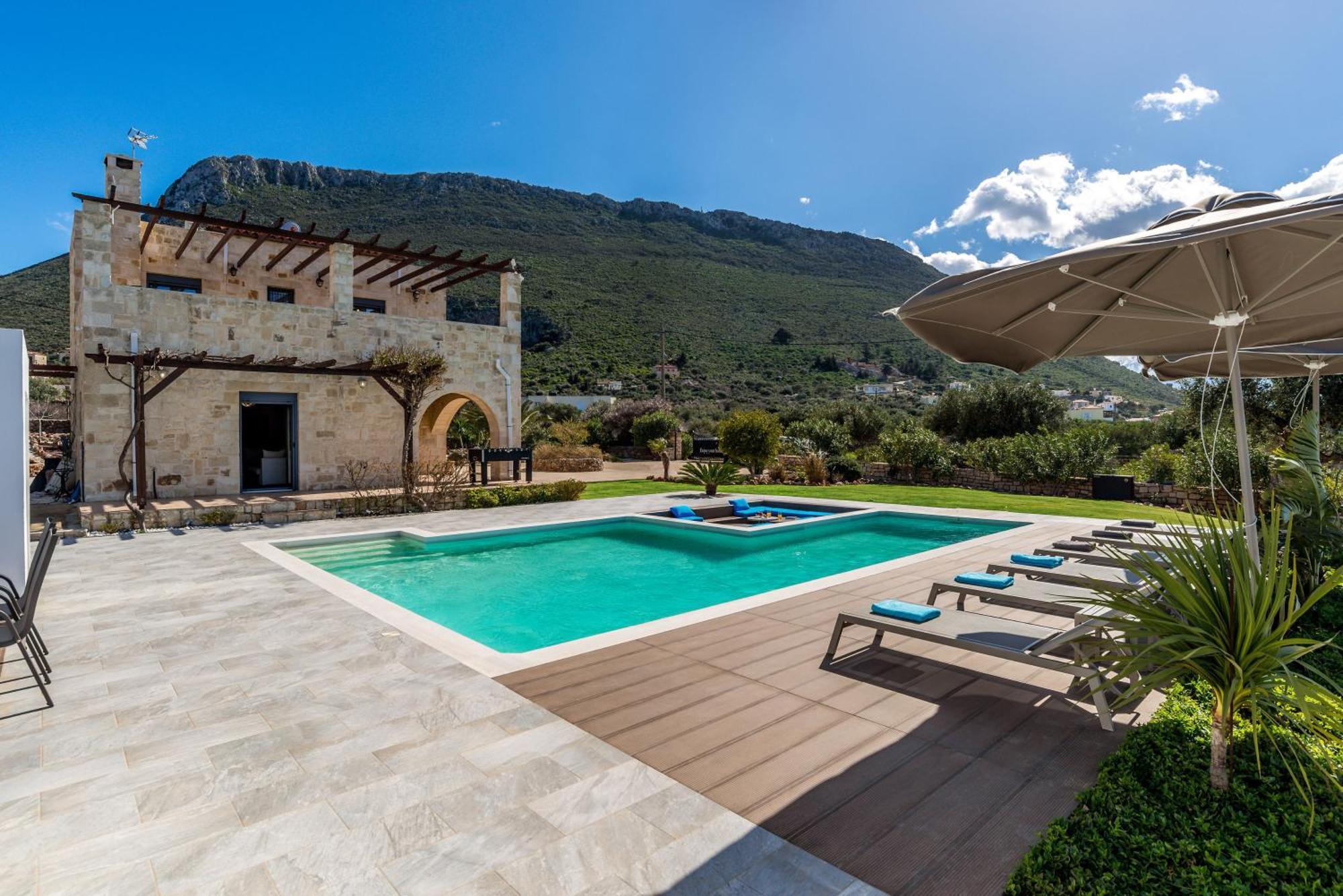 Villa Gloria Seaview - Luxury & Family Kokkino Chorio Екстериор снимка
