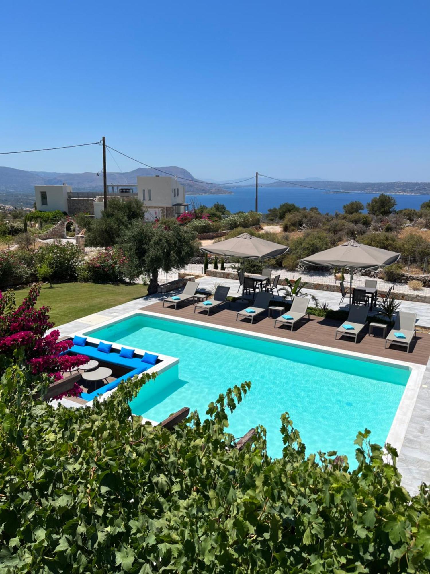 Villa Gloria Seaview - Luxury & Family Kokkino Chorio Екстериор снимка